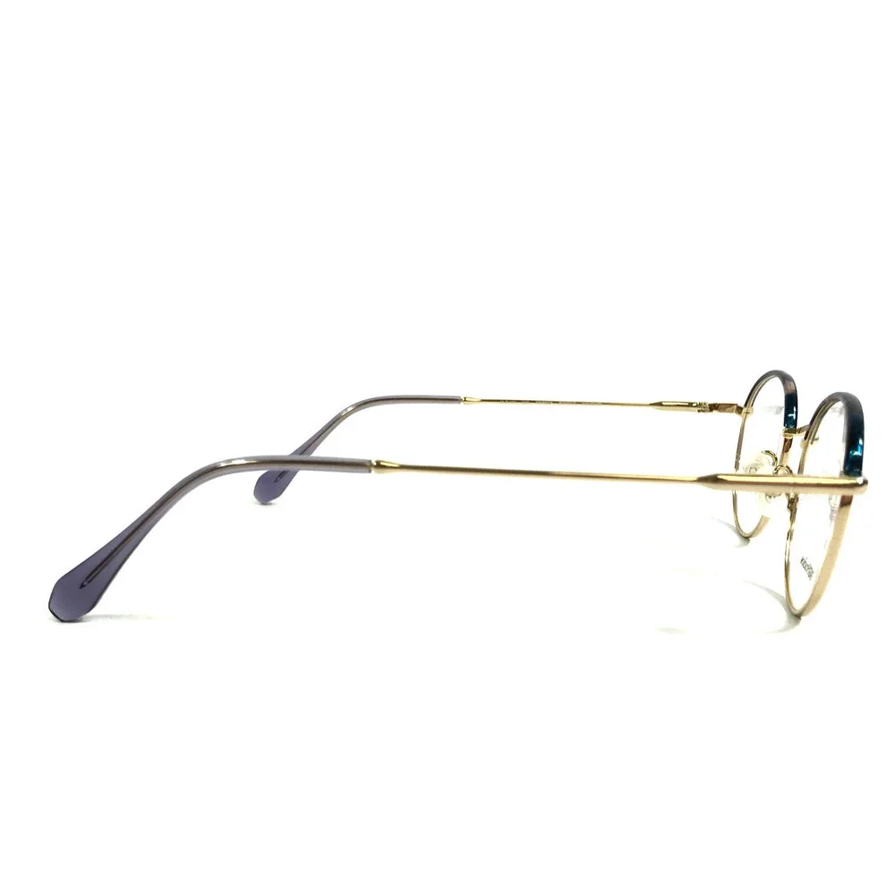 Gigi Studios Eyeglasses Frame TRIBECA 63510/3 Blue Gray Tortoise Gold 48-21-145